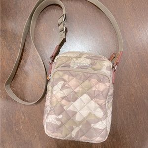 MZ Wallace Blush Camo Metro Crossbody